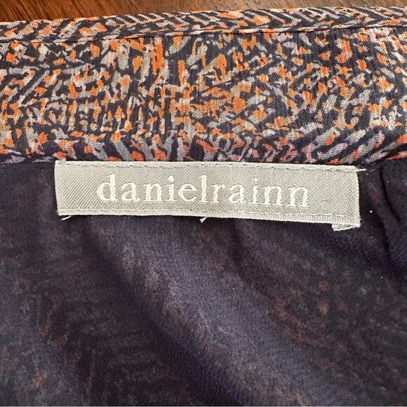 Daniel Rainn McKay 3/4 sleeve Blouse, Indigo, 1X NWOT - Picture 7 of 8